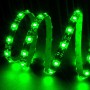 Kit bande LED verte 60LED/m étanche 5m avec batterie 4200mAh