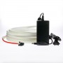 Kit ruban LED néon vert étanche IP68 5m avec alimentation 220V