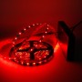 Kit bande LED rouge 60LED/m IP20 5m avec boitier piles