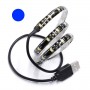 Bande LED USB tuning PC 5V bleue 60LED/m étanche 100cm