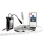 Kit ruban LED RGB 30LED/m IP20 2m50 mini contrôleur RF avec batterie 1800mAh