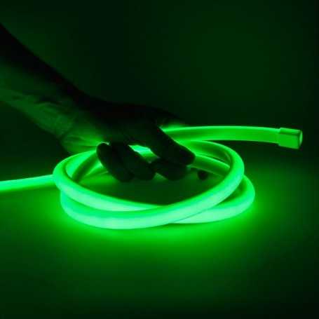 KIT ruban LED vert haute luminosité sans points 220V