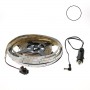 Kit ruban LED side blanc 60LED/m étanche 5m 12V tuning auto
