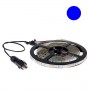 Led flexible bleu kit tuning auto avec prise allume cigare