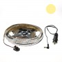 Kit bande led side blanc chaud 60led/m étanche 2m50 12V tuning auto